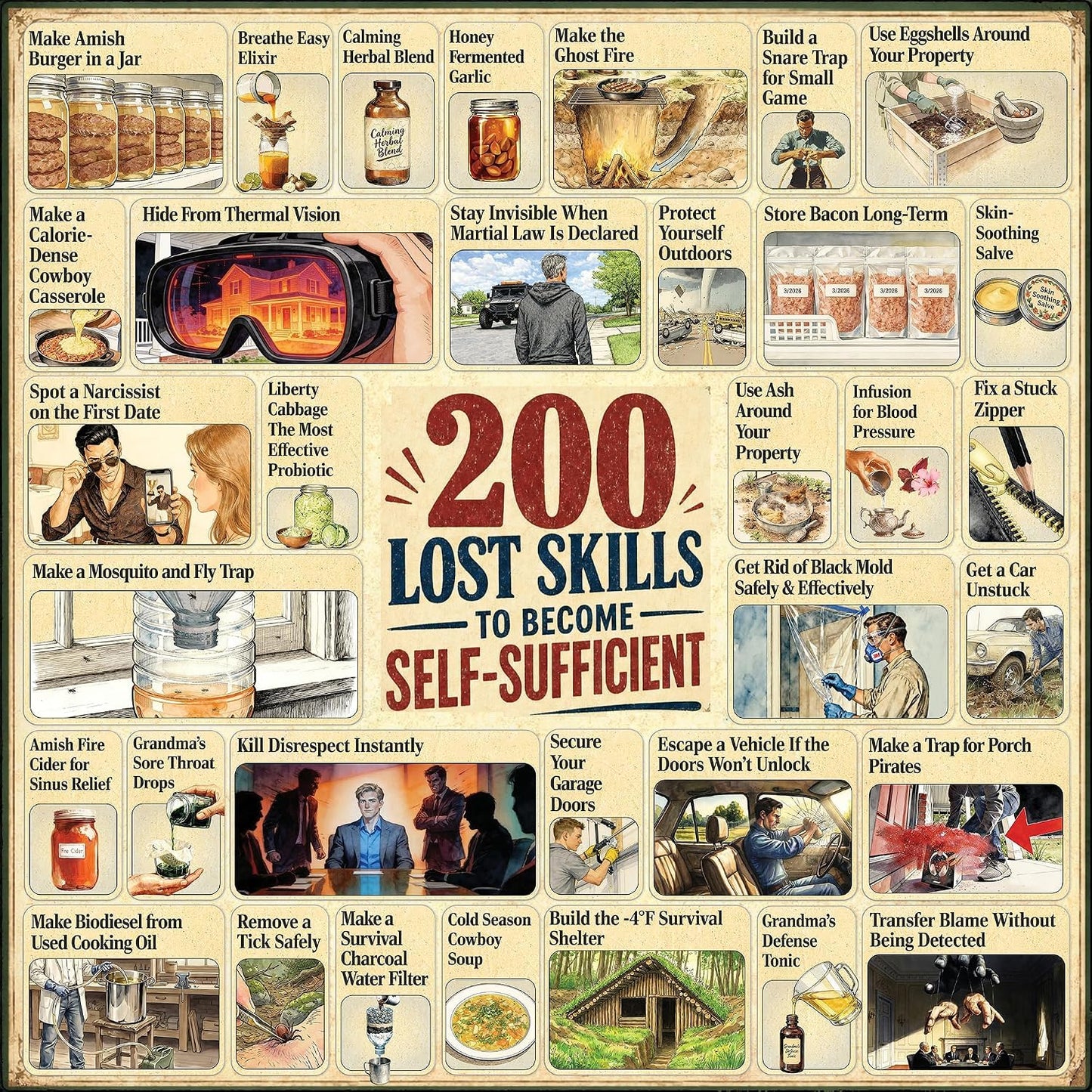 Lost skills of independence
